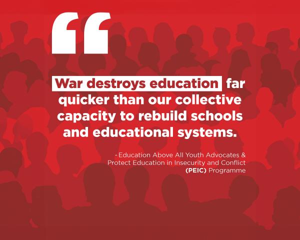Education Under Fire: A Plea for Protection, Justice and Peace in Gaza
